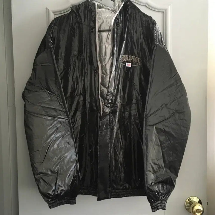 [BUNJANG] Sculptor Reversible Team Parka / 스컬프터 리버시블 팀파카 리버서블 팀파카 유광 점퍼