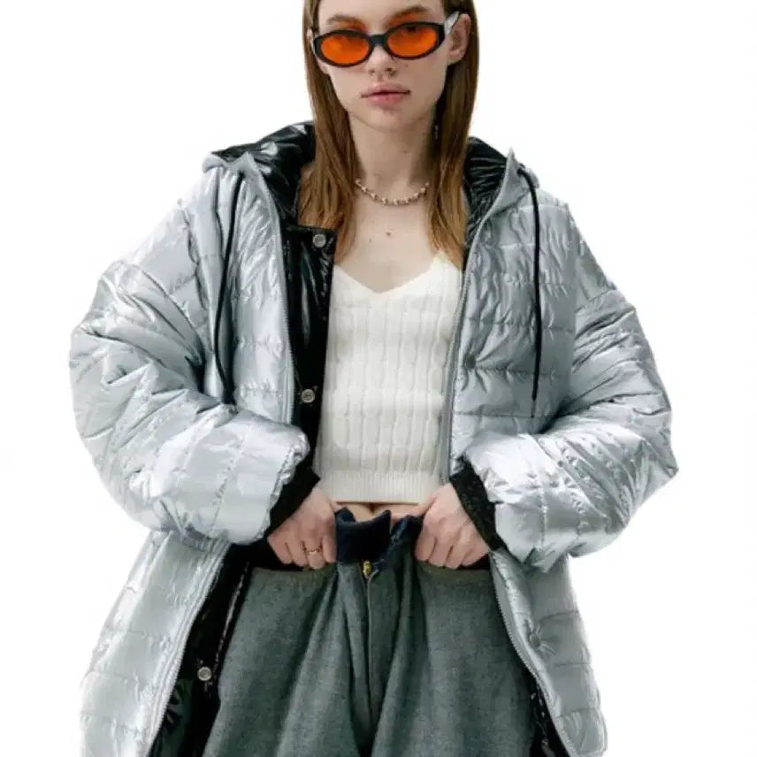 [BUNJANG] Sculptor Reversible Team Parka / 스컬프터 리버시블 팀파카 리버서블 팀파카 유광 점퍼