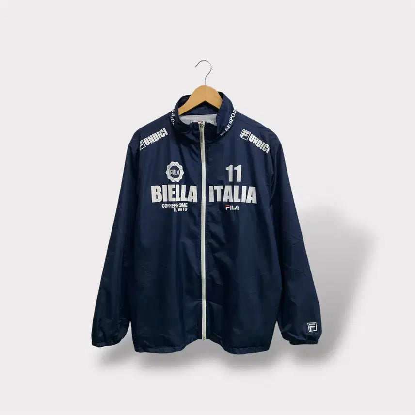 [BUNJANG] FILA Heritage Track Jacket / FILA 휠라 이탈리아 헤리티지 트랙 바람막이  L