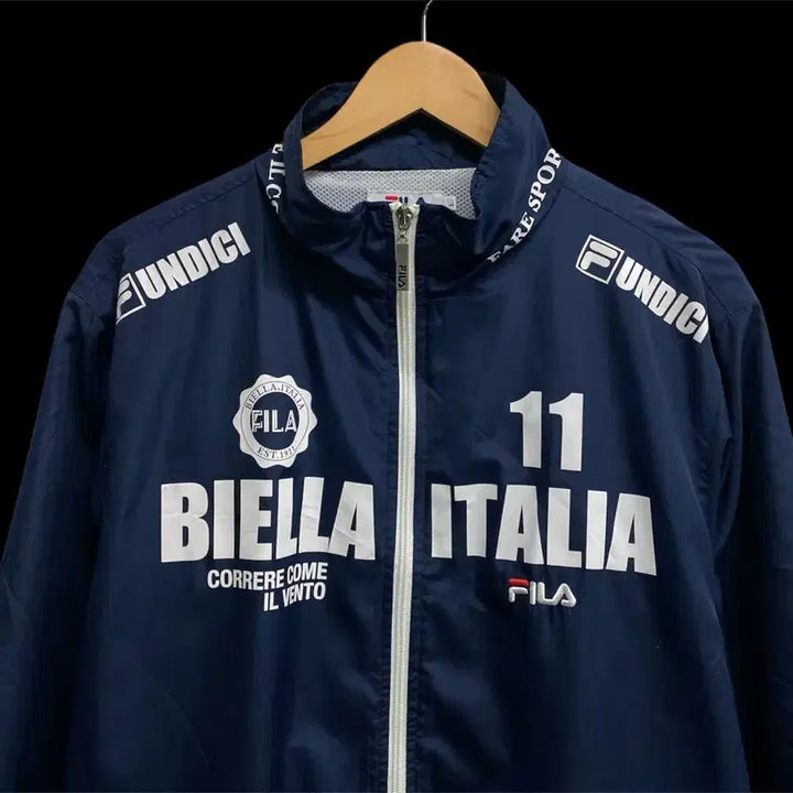 [BUNJANG] FILA Heritage Track Jacket / FILA 휠라 이탈리아 헤리티지 트랙 바람막이  L