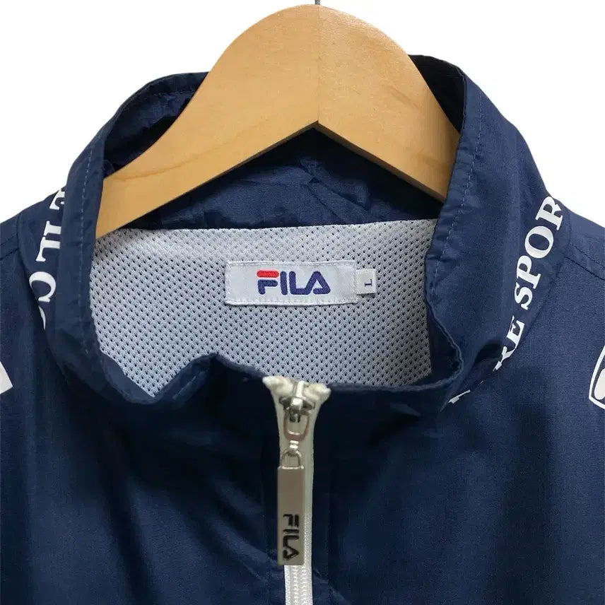 [BUNJANG] FILA Heritage Track Jacket / FILA 휠라 이탈리아 헤리티지 트랙 바람막이  L
