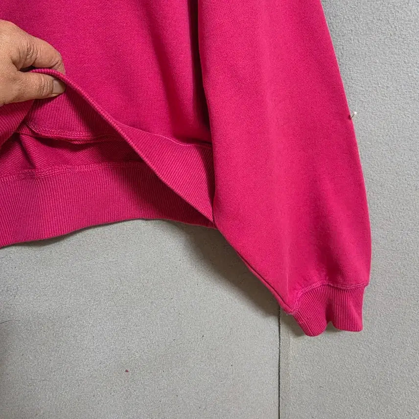 [BUNJANG] Generic Pink Sweatshirt / 진핑크 맨투맨 M  n2231