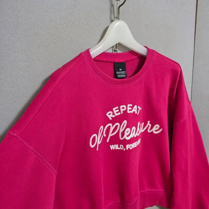 [BUNJANG] Generic Pink Sweatshirt / 진핑크 맨투맨 M  n2231