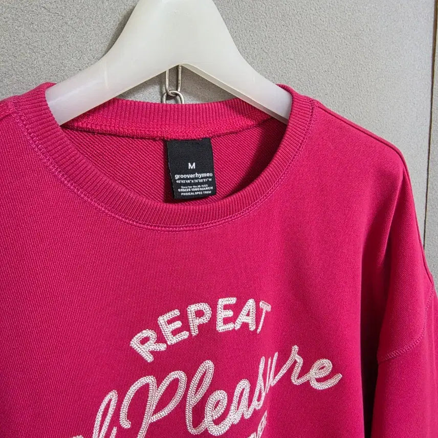 [BUNJANG] Generic Pink Sweatshirt / 진핑크 맨투맨 M  n2231