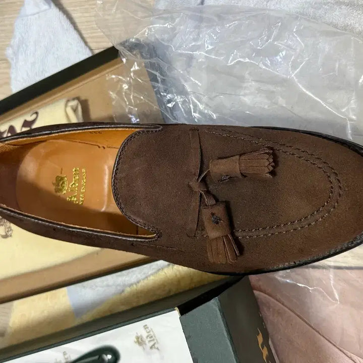 [BUNJANG] Alden 666 Suede Penny Loafer / [US 8 E] 알든 666 스웨이드 페니 로퍼
