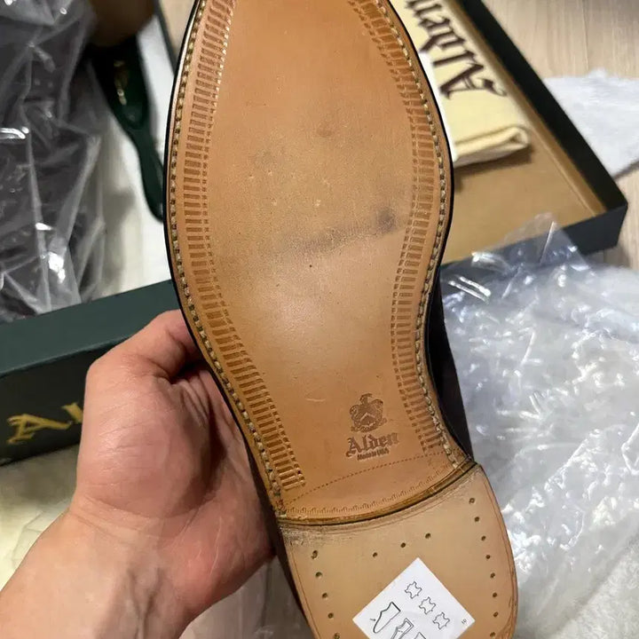 [BUNJANG] Alden 666 Suede Penny Loafer / [US 8 E] 알든 666 스웨이드 페니 로퍼