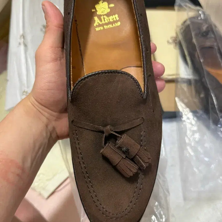 [BUNJANG] Alden 666 Suede Penny Loafer / [US 8 E] 알든 666 스웨이드 페니 로퍼