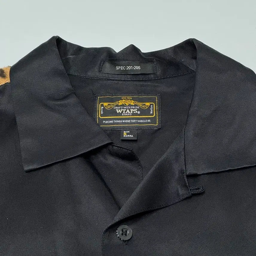 [BUNJANG] WTAPS Leopard Print Shirt / WTAPS 더블탭스 레오파드 셔츠 S