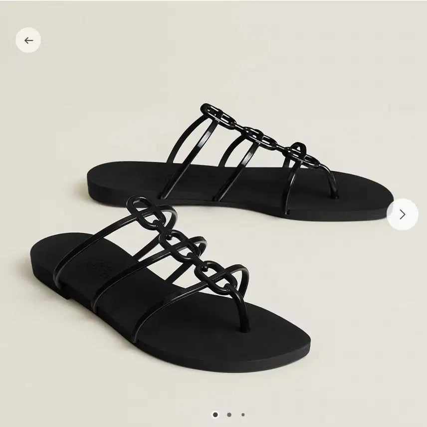 [SOLD OUT] 에르메스 미코노스 쪼리 젤리슈즈 슬리퍼 샌들 36 새상품