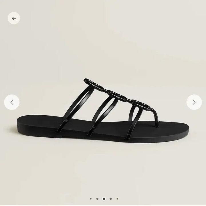 [SOLD OUT] 에르메스 미코노스 쪼리 젤리슈즈 슬리퍼 샌들 36 새상품