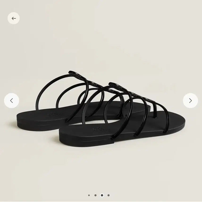 [SOLD OUT] 에르메스 미코노스 쪼리 젤리슈즈 슬리퍼 샌들 36 새상품