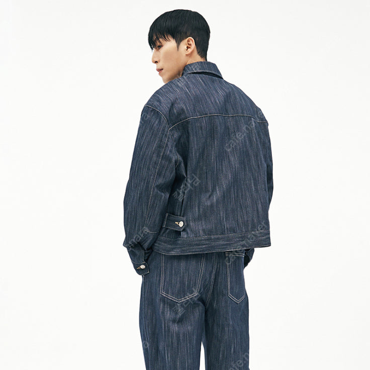 [BUNJANG] Kkangstylist X Pleak Jacket &amp; Jeans Set / 깡스타일리스트 X 플랙 자켓 M , 스티즈 K46 로우 32