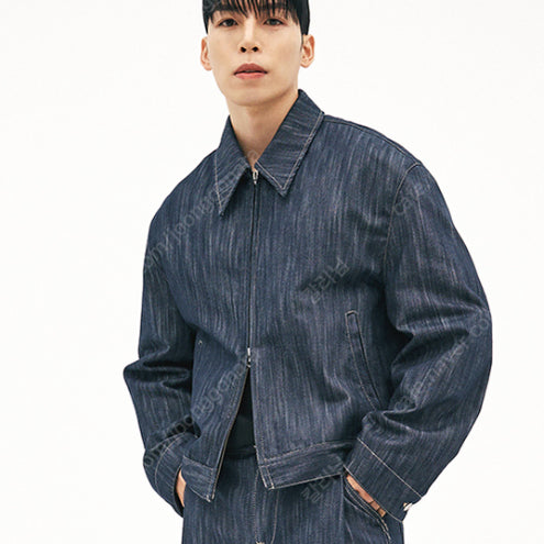 [BUNJANG] Kkangstylist X Pleak Jacket &amp; Jeans Set / 깡스타일리스트 X 플랙 자켓 M , 스티즈 K46 로우 32