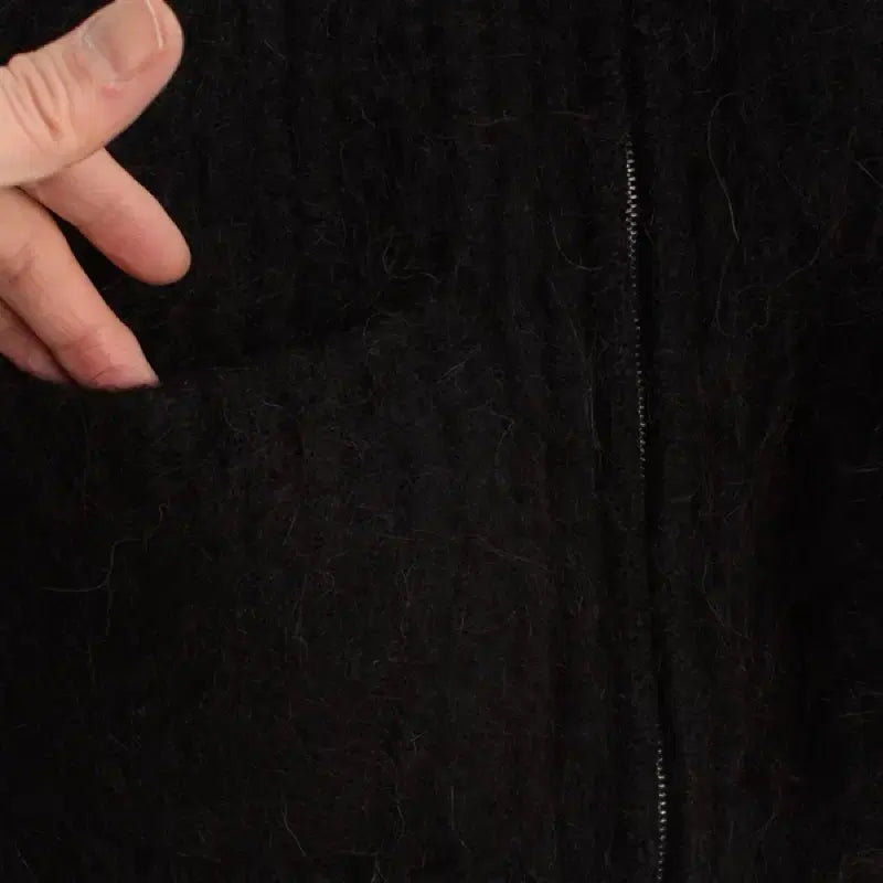 [BUNJANG] ALENNE Alpaca Zip-up Knit / 1 알렌느 알파카 집업 니트