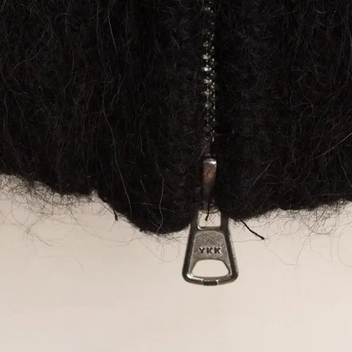 [BUNJANG] ALENNE Alpaca Zip-up Knit / 1 알렌느 알파카 집업 니트