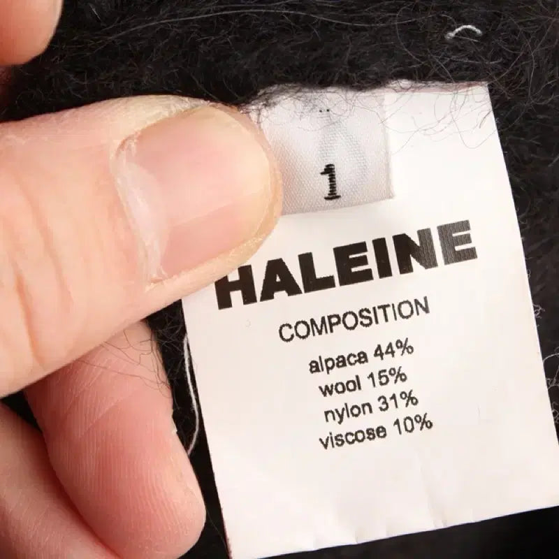 [BUNJANG] ALENNE Alpaca Zip-up Knit / 1 알렌느 알파카 집업 니트