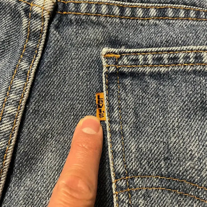 [BUNJANG] Levi's 517 Orange Tab Denim Jeans / 90s 리바이스 517 오렌지탭 데님 [36X32]