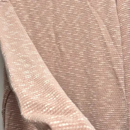 [BUNJANG] Pink Heathered Crewneck Sweatshirt / 맨투맨 셔츠