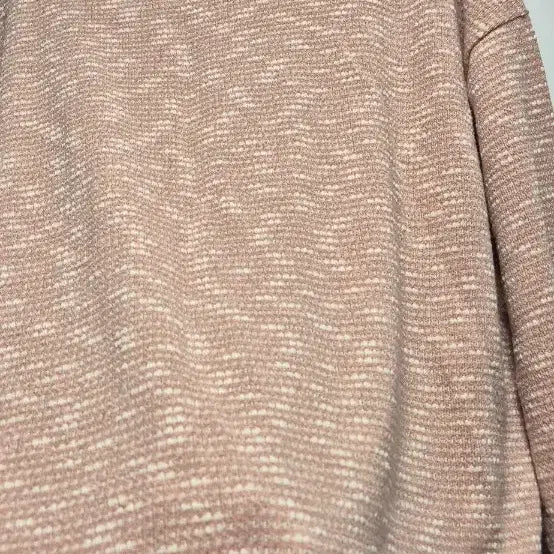 [BUNJANG] Pink Heathered Crewneck Sweatshirt / 맨투맨 셔츠