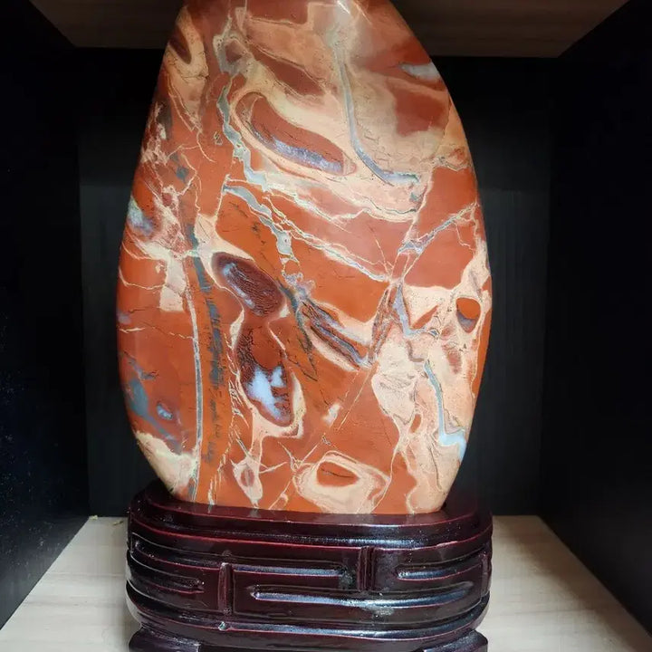 [BUNJANG] Large Bloodstone Stone / 계혈석 수석 대형(7.5kg)