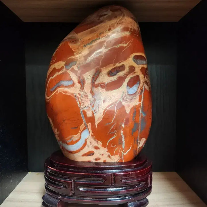 [BUNJANG] Large Bloodstone Stone / 계혈석 수석 대형(7.5kg)