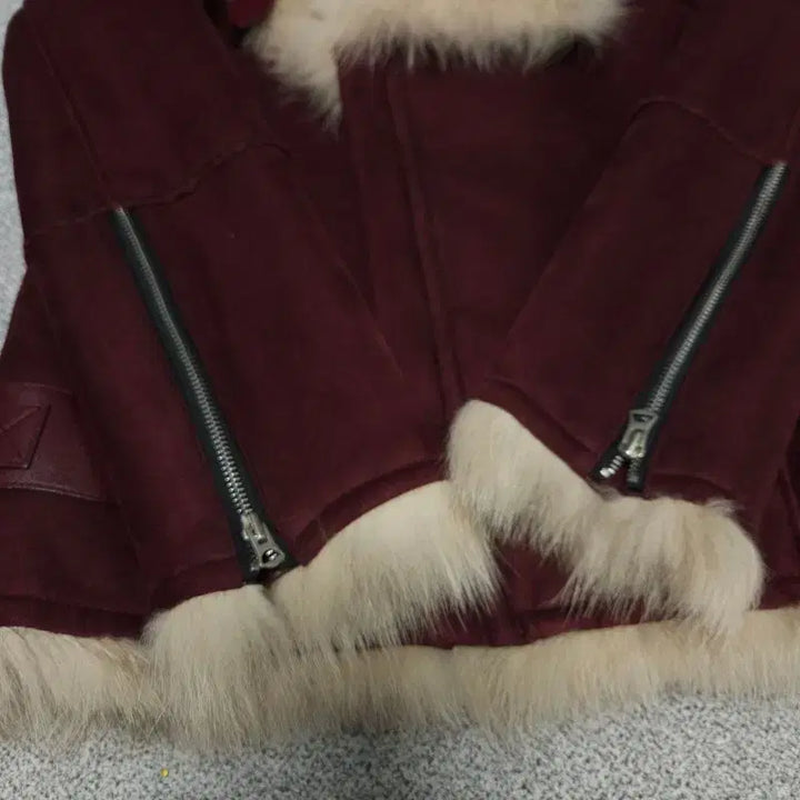 [BUNJANG] Sisley Mouton Jacket / [42] 시슬리 무스탕 자켓