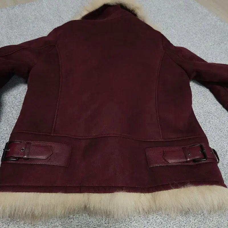 [BUNJANG] Sisley Mouton Jacket / [42] 시슬리 무스탕 자켓