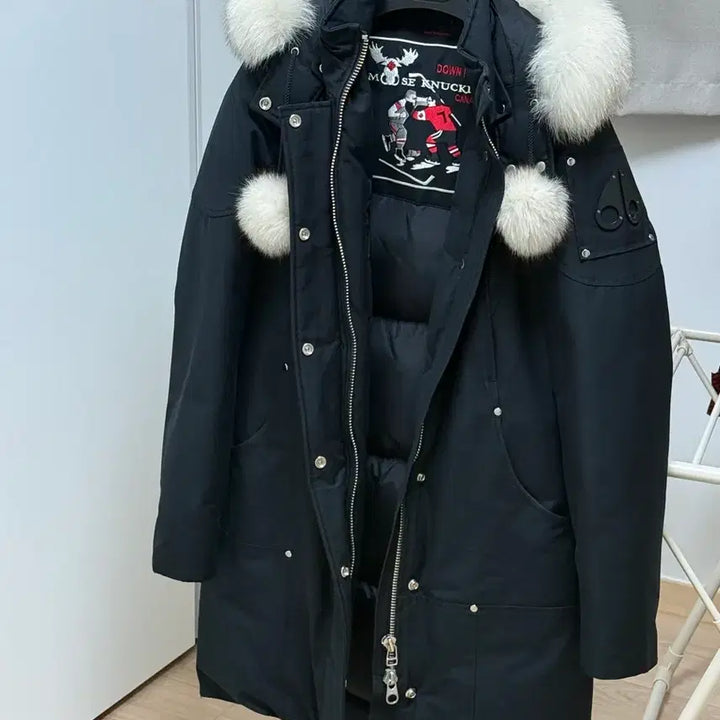 [SOLD OUT] 무스너클 여성 스틸링 파카 S 블랙