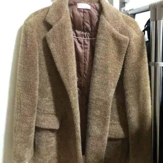 [BUNJANG] Brown Tweed Jacket / 브라운 트위드자켓