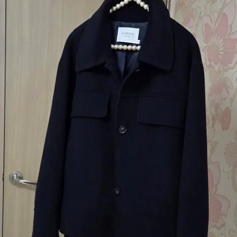 [BUNJANG] SO.WOOL Navy Handmade Coat / SO.WOOL 쏘울 핸드메이드 코트(새상품)
