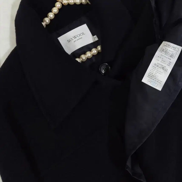 [BUNJANG] SO.WOOL Navy Handmade Coat / SO.WOOL 쏘울 핸드메이드 코트(새상품)