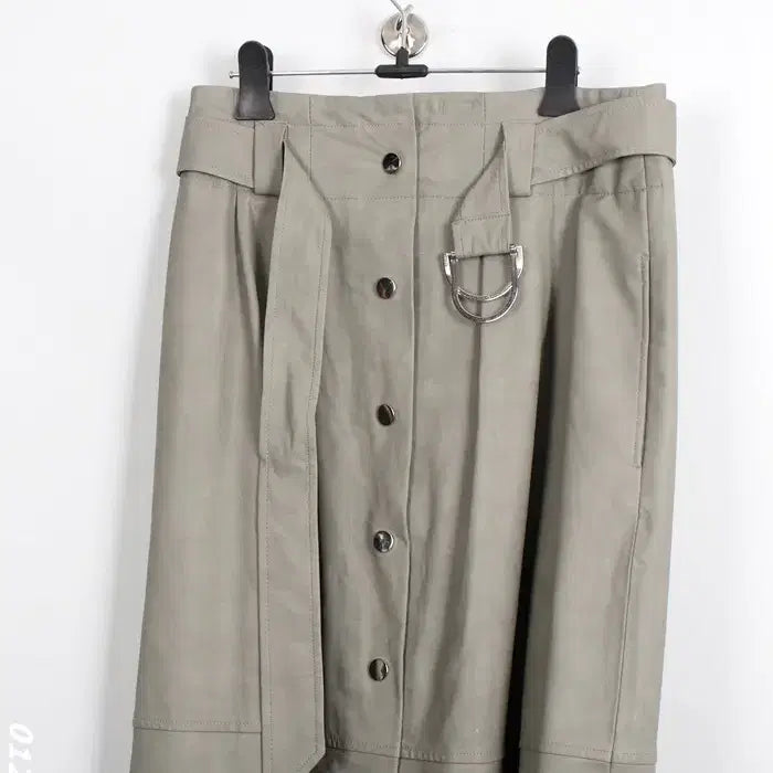 [BUNJANG] Zara Belted Button Skirt / 여성XS/ 자라 벨티드 버튼 스커트 치마 8-13