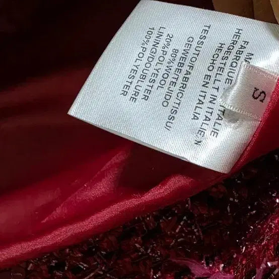 [BUNJANG] Chanel Tweed Pink Coat / 샤넬 트위드 핑크 코트