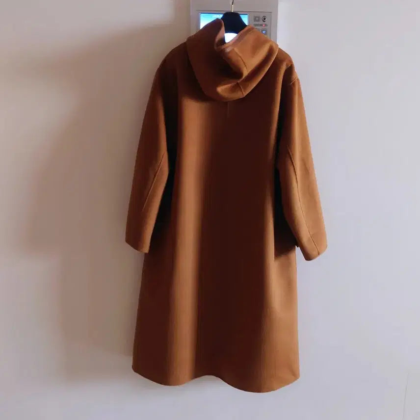 [BUNJANG] G Studio Wool Silk Hooded Cape Coat / 지스튜디오 울실크 후드 케이프코트