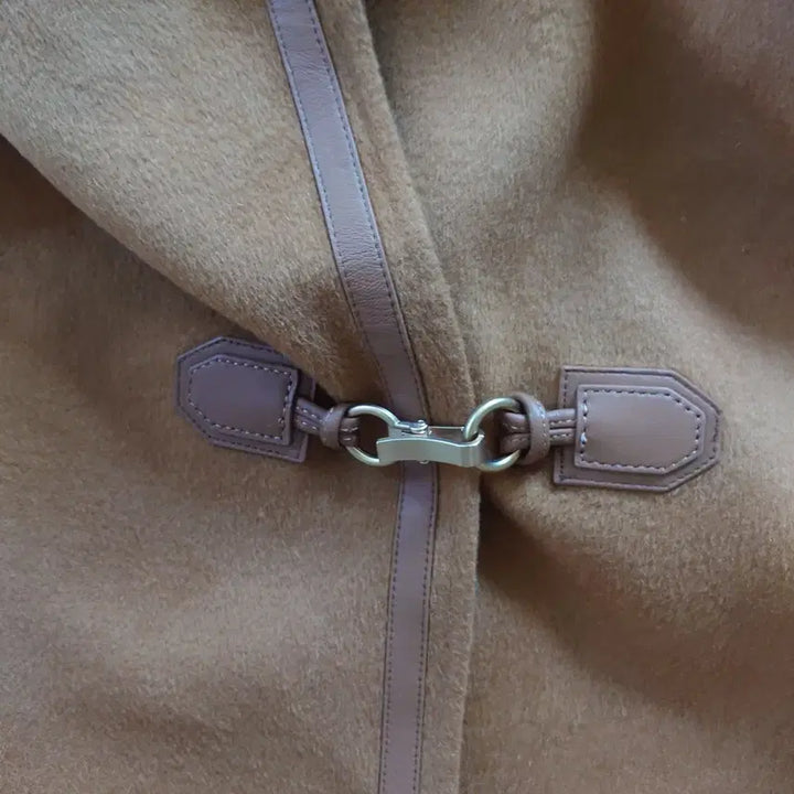 [BUNJANG] G Studio Wool Silk Hooded Cape Coat / 지스튜디오 울실크 후드 케이프코트