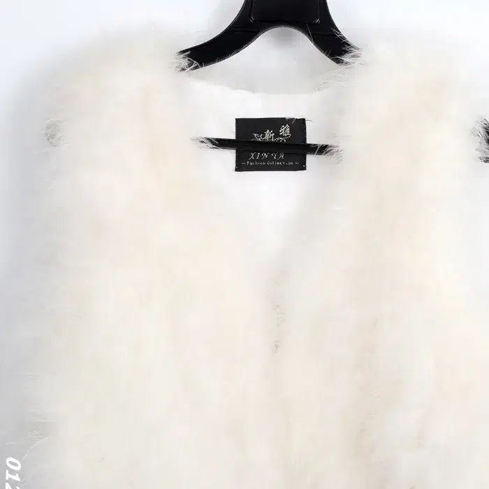 [BUNJANG] XIN Faux Fur Vest / 여성F/ XIN  뽀송 페이크퍼 조끼 8-16