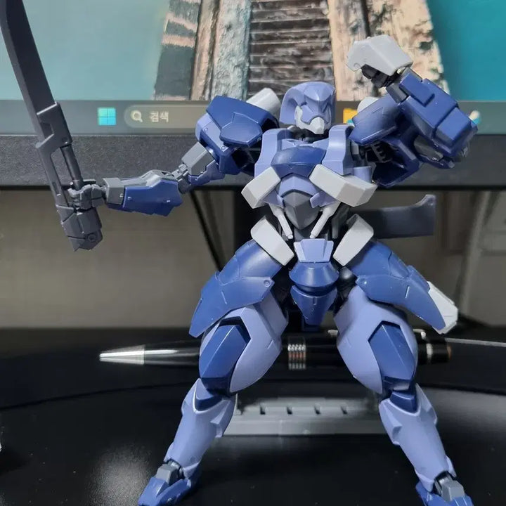 [BUNJANG] Bandai HG Baeryeon Assembled Gunpla / HG 백련 가조립 완료(건담,프라모델,반다이)