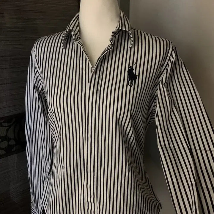 [BUNJANG] Polo Classic Navy Stripe Shirt / 폴로 셔츠
