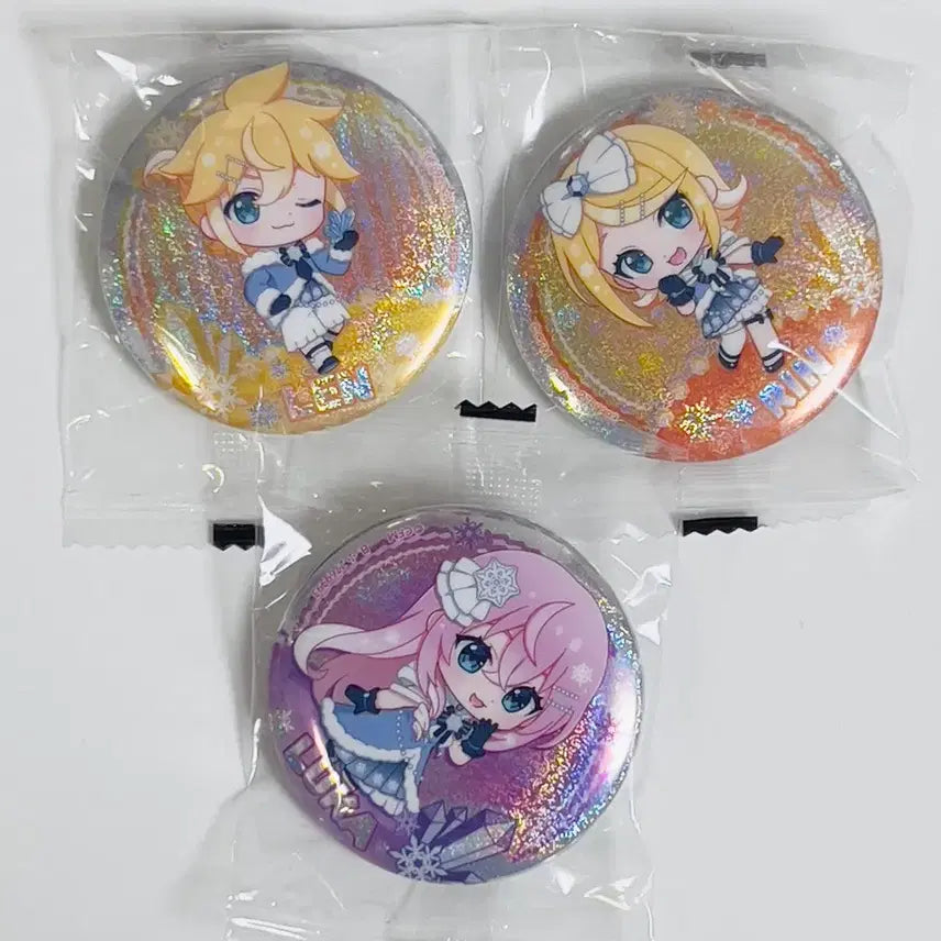 [BUNJANG] Project Sekai Yuki Miku Gacha Bundle Set Can Badge / 유키미쿠 아소토 가챠 캔뱃지 린 렌 루카 일괄 프세카