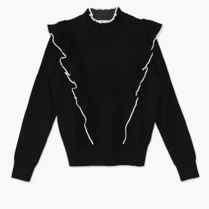 [BUNJANG] Sandro Ruffle Knit / SANDRO 산드로 러플 니트 3