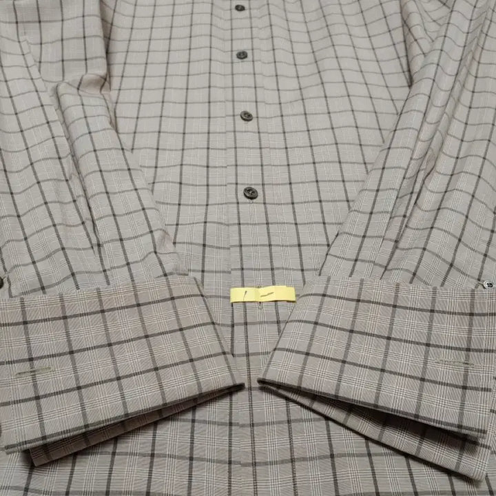 [BUNJANG] Tom Ford Brown Glen Check Shirt / 톰포드 브라운 글렌체크셔츠
