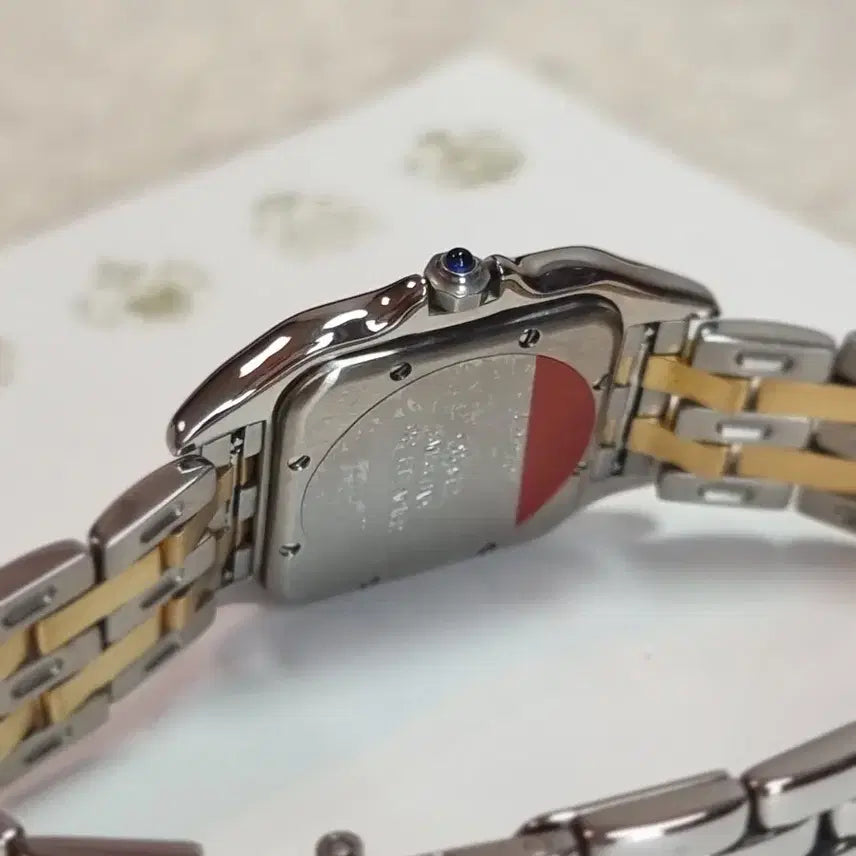 [BUNJANG] Cartier Panthère 18K Two-Tone Combo Watch / 까르띠에 팬더 18K 두줄 콤비 M 쿼츠 남녀공용 시계