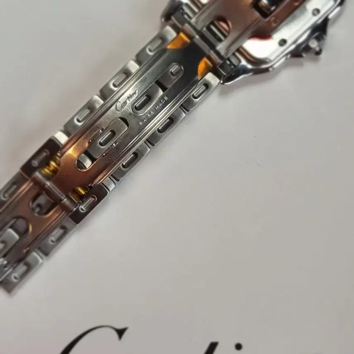 [BUNJANG] Cartier Panthère 18K Two-Tone Combo Watch / 까르띠에 팬더 18K 두줄 콤비 M 쿼츠 남녀공용 시계