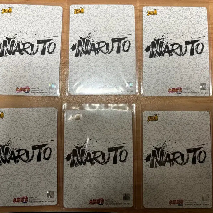 [BUNJANG] Naruto KAYOU NRZ07-MR Holographic Card Set / 나루토 KAYOU NRZ07-MR 홀로 카드 6장 세트 판매