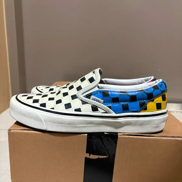 [BUNJANG] Vans Anaheim Slip-On Multi-Color 260 / 반스 애너하임 슬립온 멀티컬러 260
