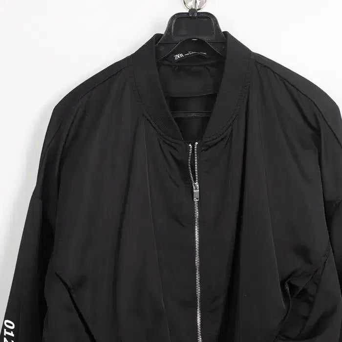 [BUNJANG] ZARA Women's Blue Bomber Jacket / 여성M/ 자라 항공 블루종 점퍼 8-21