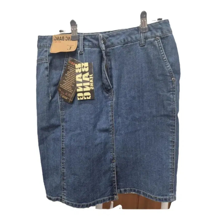 [SOLD OUT] 뱅뱅 여성 데님 스커트(새상품)