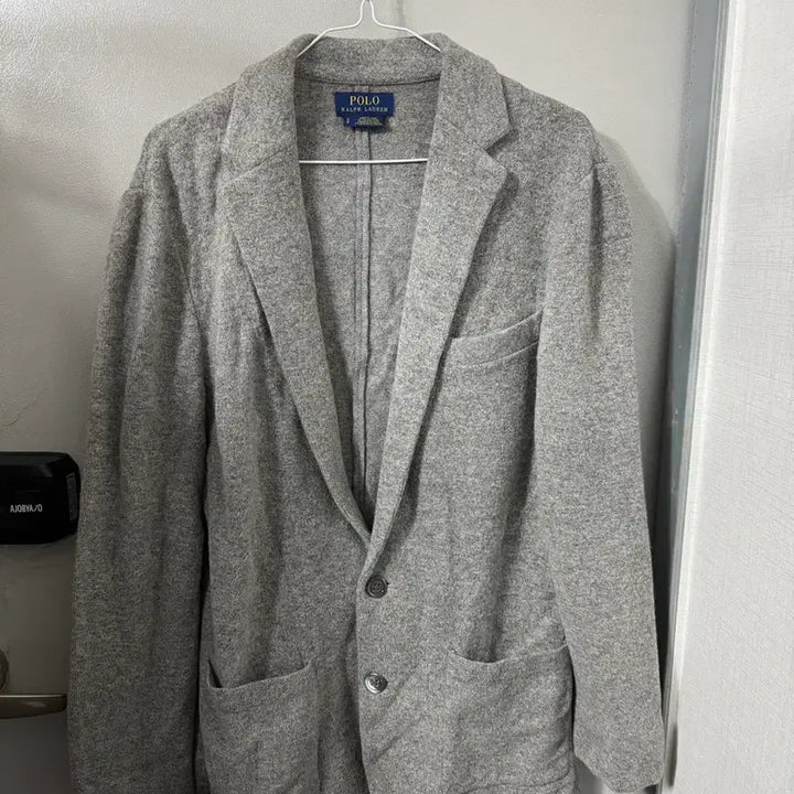 [BUNJANG] Polo Ralph Lauren Blazer New Label / 폴로 랄프 로렌 100 니트 블레이저 신형라벨 국내매장판 (거의새것!)