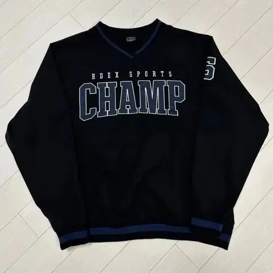 [BUNJANG] HDEX Champion Pullover Warm-up Sweatshirt / Hdex 풀오버 웜업 맨투맨