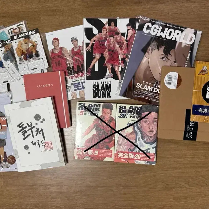 [BUNJANG] Slam Dunk Official/Unofficial Goods Bundle / [급처처처처처처첯처] 슬램덩크 공식/비공식 굿즈 일괄 판매(글 참고 필)